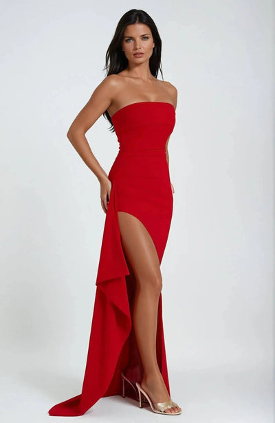 SARAYA™ | Elegantes Kleid mit Schlitz